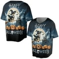 thumbnail image 3 of Happy Halloween Shiba Inu Witch Pumpkins Bats All Over Print 3D Baseball Shirt Shibas Dog Lovers Gifts Idea Softball Sport - 13012, 3 of 6