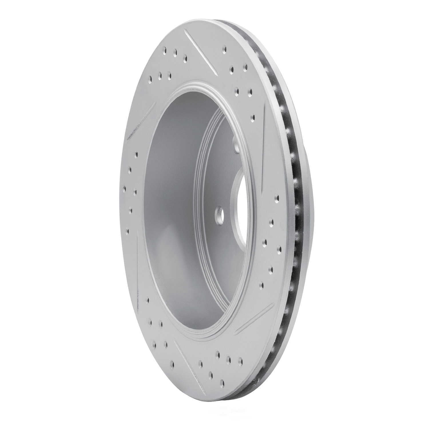 Dynamic Friction Company 830-56020L DFC Geoperformance Rotor - Drilled and Slotted