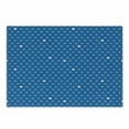 thumbnail image 1 of Blue Cutting Board, Bold Polka Dots in Blue and White Colors Fun Retro Style Design, Decorative Tempered Glass Cutting and Serving Board, Small Size, Blue Pale Blue White, by Ambesonne, 1 of 1