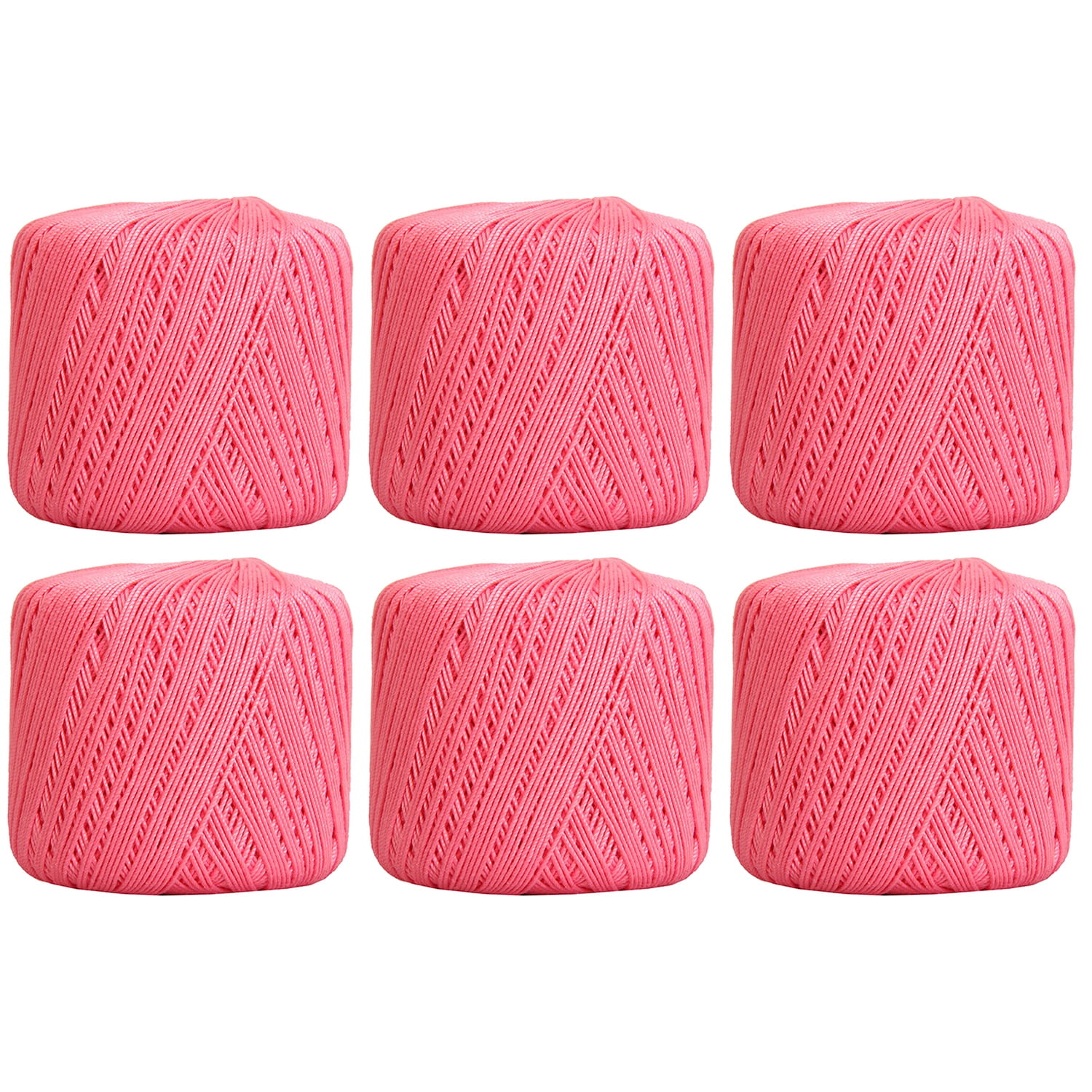 Threadart 6 Ball Pack 100 Pure Cotton Crochet Thread by Threadart