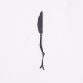 thumbnail image 4 of MasteelfCA 3pcs Spoon Fork Set Stainless Steel Vintage Flatware Tree Branch Design Fruit Cutlery for Home Restaurant (Black), 4 of 8