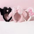 thumbnail image 4 of Sanrio Sweet Fashion Headband Kuromi My Melody Cute Anime Plush Hair Hoop For Girls Princess Style All-match Hair Accessories, 4 of 9