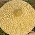 thumbnail image 4 of Ruiboury Bamboo Braided Straw Hat For Kung Fu And Cosplay Ears Bamboo Hat Asian Type 3 1Set, 4 of 6