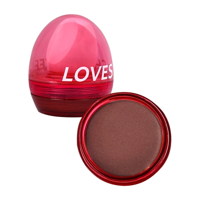 Soft Cute Sweetheart Fog Color Monochrome Powder Blusher Rouge Egg Powder Blusher With Beauty Makeup Monochrome Durable Rouge Makeup Pan