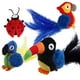 thumbnail image 4 of Juguete de simulación con sonido de pájaro, ratón, loro, erizo, grillo, juguete para gato, palo de burla para gatos, rechinar los dientes, 4 of 4