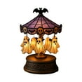 thumbnail image 2 of Ghost Carousel Light, Halloween Light Up Ghost Night Light Decorations Indoor, Spooky Rechargeable Ghost Reading Book Lamp Cute Ghost with Light for Bedroom Home Kitchen Mantel Tabletop, 2 of 6