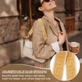 thumbnail image 4 of Correa de bolso Uxcell ajustable, correas de bolso cruzadas, correa ancha para el hombro, cinturón de reemplazo universal para bolsos de mujer, amarillo, 4 of 6