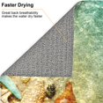 thumbnail image 6 of Honeii Starfish And Seashell for Dish Drying Mat for Kitchen Counter, Non-slip Rubber Backed, Hide Stain Kitchen Super Absorbent Draining Mat, Dish Rack Pad, 6 of 8