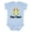 AE-Light Blue, variant on Inktastic 1st Birthday Frog 1 Year Old Girl Girls Baby Bodysuit