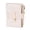 White, variant on Deago Women's Slim Leather Bifold Wallet Credit Card Holder with ID Window & Zipper Coin Pocket Purse (Pink)