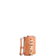 Fendigraphy Phone Pouch Leather By Rebag