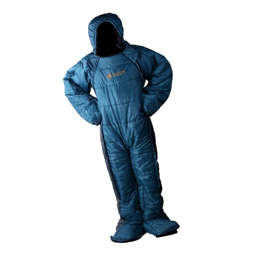 Adult Full Body Wearable Sleeping Sleeping Bag Bag with zippers for Outdoor Travel L Walmart