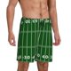 thumbnail image 2 of Balery American Football Field1 Pantalones cortos de pijama de punto de algodón para hombre con cinturilla y bolsillos-4X-Large, 2 of 6