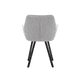thumbnail image 5 of Silla de Comedor Moderna, Tapizada en algodón y Estructura de Metal, Modelo Columbia, Sand & Garden, 5 of 9
