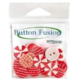 thumbnail image 2 of Buttons Galore Printed Craft & Sewing Buttons - Red Carpet - Set of 3 Packs Total 60 Buttons, 2 of 2