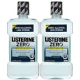 thumbnail image 4 of 2 Pack Listerine Zero Antiseptic Clean Mint Mouthwash 1 Liter Each, 4 of 4