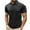 Black, variant on Rloper-Lop Polo Shirts for Men Quick Dry Short Sleeve Golf Tees Collared Button Down Business Work T-Shirts Solid Color Performance Tops Coffee XXL