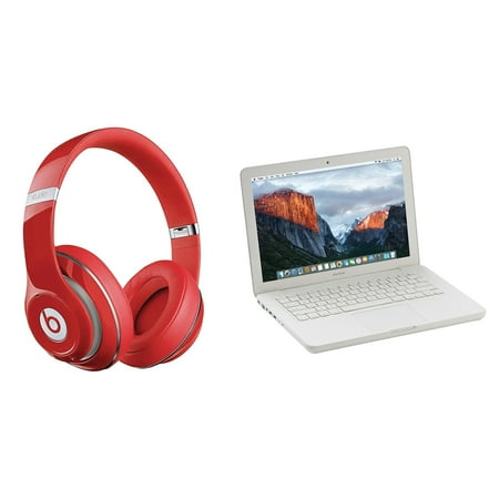Apple MC207/C2D/4/250 Refurbished 13" Macbook & Beats Studio 2.0 Headphones