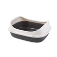 thumbnail image 6 of Litter Top Cat Litter Box Large with Scatter and , Kitten Litter Tray, Potty Toilet for Indoor Cats Rabbit Pets Kitty L, 6 of 10