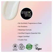 Organic Shop Lychee & 5 Essential Oils Nourishing Body Cream, 100% Vegan & Organic, Daily Hydration & Moisturizer, Body, Face, Hand & Foot Natural Lotion, Intensive Care & Skin Hydration. 250ml