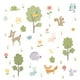 Stickers Muraux Peel & Stick pour Animaux des Bois – image 1 sur 7