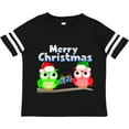 thumbnail image 3 of Inktastic Merry Christmas Owls Boys or Girls Toddler T-Shirt, 3 of 5