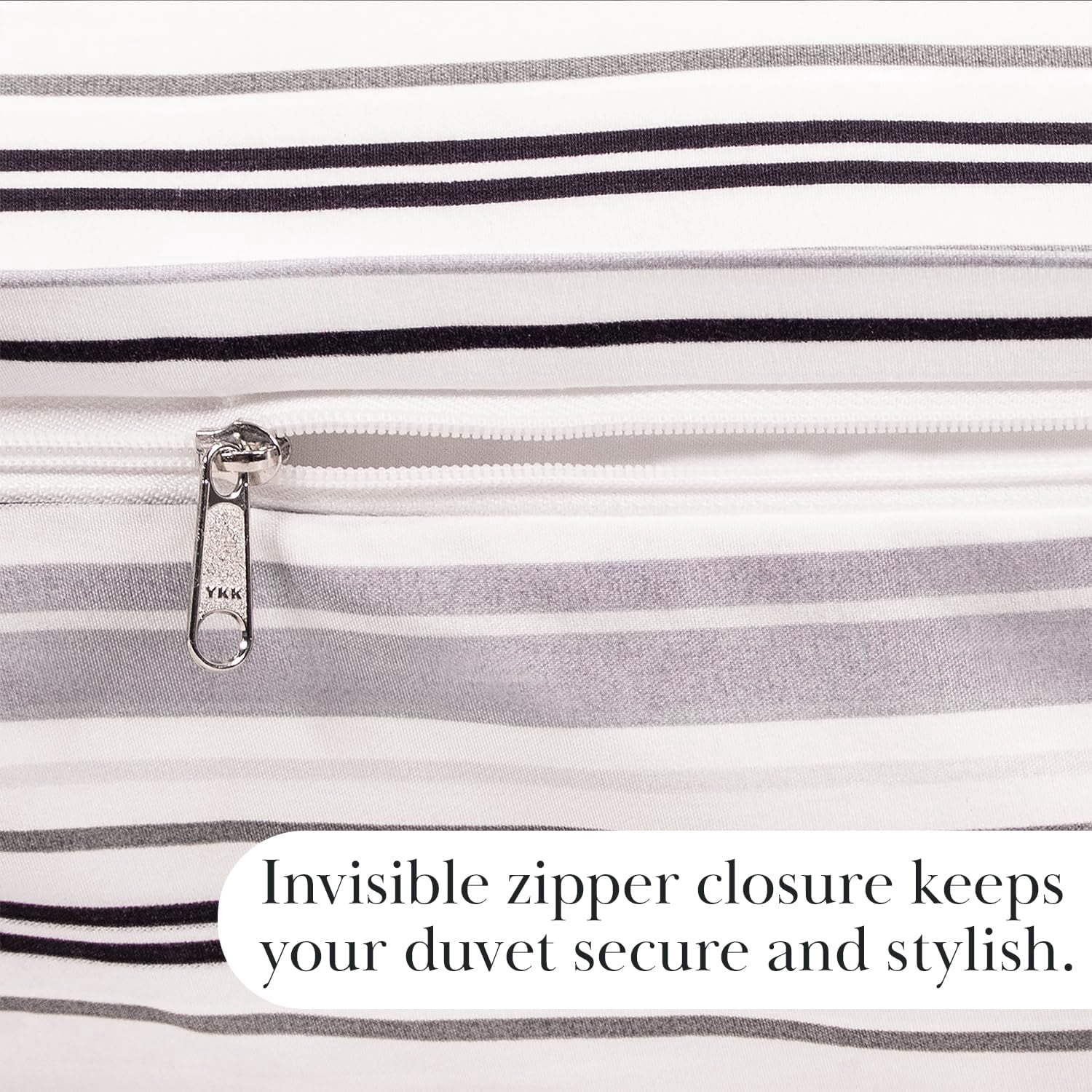 Coastal Stripes Reversible Duvet Cover Set