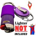 thumbnail image 3 of Lighter Locators - Retractable Lighter Holder for J6 BIC Lighters | 15 Colors | BIC Lighter Keychain | Lighter Not Included, 3 of 7
