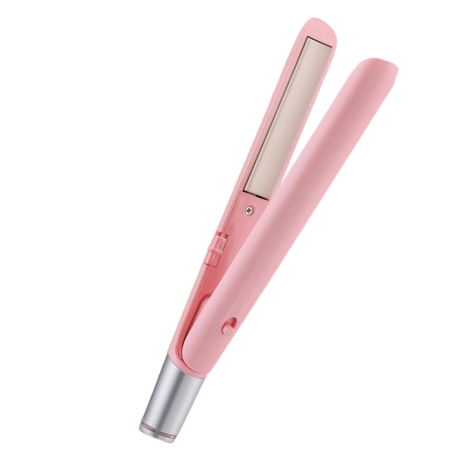 TISHITA 2 in 1 Mini Curling Iron Curling Wands Portable Hair Styling Tool Ceramic Styler