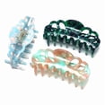 thumbnail image 6 of QinGoo Large Hair Claw Clip for Women Non-Slip Strong Hold Thick Long Hair Accessory, 1 Count, 3.94 Inch, Green, 6 of 6