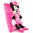 thumbnail image 3 of Disney Minnie Mouse 15” x 11” Colorful Fun Microfiber Decorative Pillow, 3D Design, 3 of 6