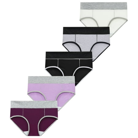 

B91xZ Lingerie For Women Underwear Women Color Briefs Panties Underpants Knickers Bikini Patchwork Solid Lingerie for Women Robe Multicolor 4XL