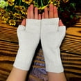 thumbnail image 5 of Women's Gloves Mittens Women'S Winter Hand Embroidered Gloves Winter Butterfly Flower Long Warm Hand Knitted Gloves, Women's Accessories Gloves Mittens, 5 of 5