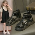 thumbnail image 2 of Huanglei Girls' Soft Sole Roman Sandals For Summer, 2 of 9