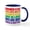 White/Navy Inside, variant on CafePress - The Truth - 11 oz Ceramic Mug - Novelty Coffee Tea Cup