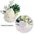 thumbnail image 4 of chidgrass Banquet Ceremony Prom Artificial Flower Corsage Portable Reusable Simple Design Romantic Bridesmaid Decoration Wrist and Breast, 4 of 6