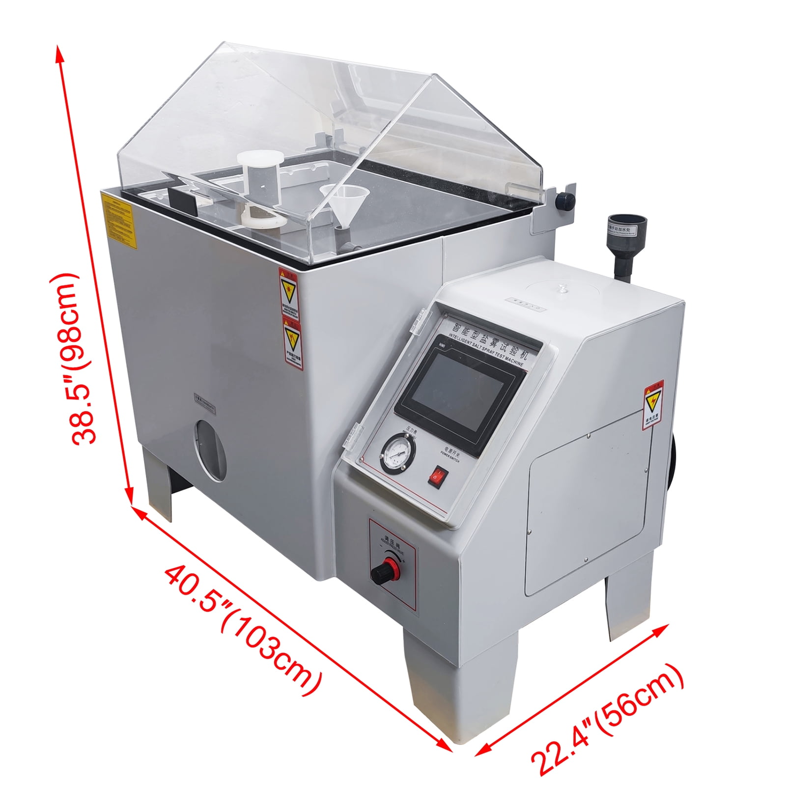 Lab Salt Fog Spray Corrosion Testing Equipment Salt Spray Testing Chamber with Touch Panel 110V