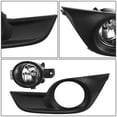 thumbnail image 5 of DNA Motoring FL-ZTL-328-CH For 2013 to 2015 Nissan Altima Sedan Pair Factory Style Clear Lens Driving Fog Lights with Bezel Switch Wiring Kit 14, 5 of 7