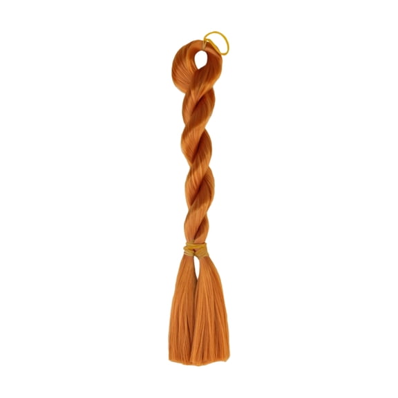 Sinyiin Extra Long 60cm Wigs Replacement Hair Soft Synthetic Fibers Hair For Doll Braiding Curling And Customizable Hairstyle