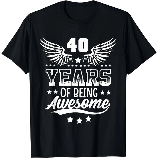 Playera Divertida de Cumpleaños 40 para Mujer 1984 40 Años Vintage
