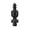 Paint Black, variant on Deltana DSUT5 1-3/8" Height Urn Tip Decorative Finials For Hinges Antique Brass