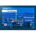 thumbnail image 3 of ArtToFrames 14.9x9.8 Inch - 38x25 CM Blue Puzzle Frame for 100 piece Puzzles.1.00 Inch Custom Wood Puzzle Frames, Blue - Comes with Regular Glass, 3 of 6