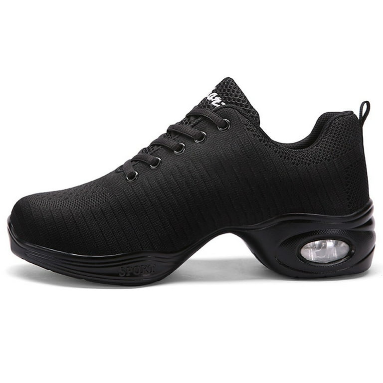 EQWLJWE 2022 Spring Autumn Sneakers Dance Shoes Women Modern Dance Jazz Shoes Soft Breather Dance Shoes Sneakers Deals Discount Clearance