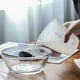 thumbnail image 2 of Taza de Silicona ANGGREK Tazas Medidoras Transparente 250ml 500ml, 2 of 8