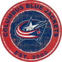 Columbus Blue Jackets 24'' Round Heritage Logo Sign