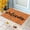 Orange18, variant on YAZHPA Fall Thanksgiving Decorative Door Mat Farmhouse Happy Fall Yall Doormat Autumn Buffalo Plaid Doormats Non Slip Fall Indoor Floor Mat Low Profile Entryway Rug For Autumn Holiday Mat Carpet