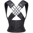 thumbnail image 1 of wonima11 Back Brace Posture Corrector for Women & Men Back Lumbar Support Shoulder Posture Support for Improve Posture (Black, Medium), 1 of 1