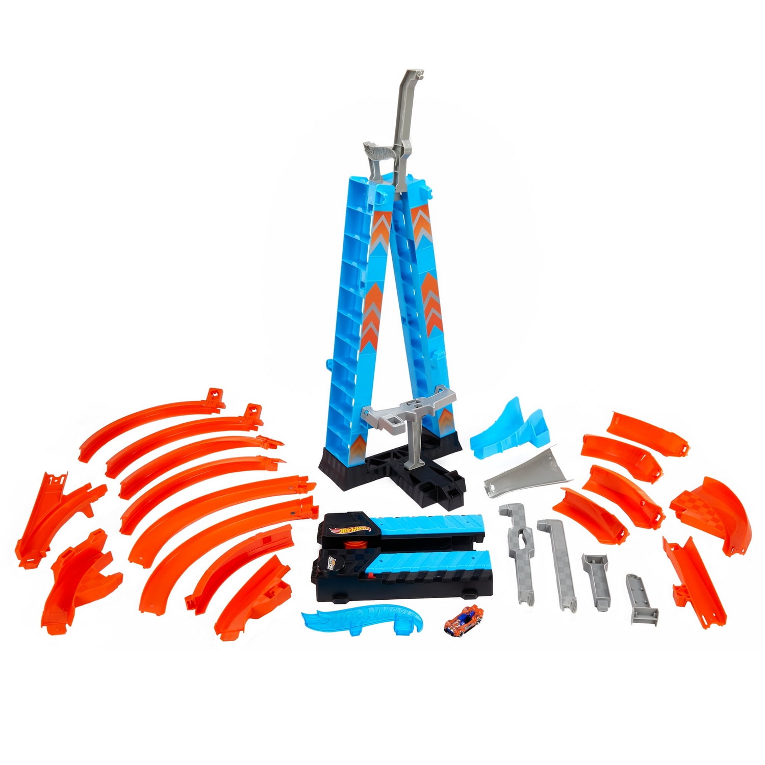 Hot Wheels Sky Crash Tower Track Set