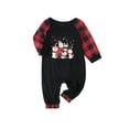 thumbnail image 2 of Penkiiy Christmas Pajamas for Family 2024 Matching Sets Lounge Sets for Women Couples Loungewear Sets Christmas Pjs 9 Months Multicolor, 2 of 3