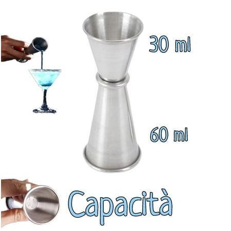 

Black and Friday Deals 2024 Clearance Under $5.00 30 50ml Stainless Steel Crimped Measuring Cupmetal Liquor Measuring Ounce Double Headed Cocktail Measuring